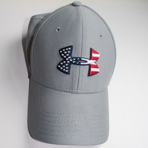 Under armour Men's Freedom American flag Blitzing Cap - Grey M/L